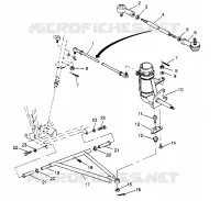 Wishbones Front   TIRANTES DE DIRECCIÓN Sport 400L W948540 (4927232723B006)