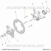 SUSPENSIÃ“N DELANTERA CARRIER- Z22NAR99AF/BF (C0704127-2)