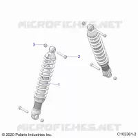 SUSPENSION TRASERA SHOCK