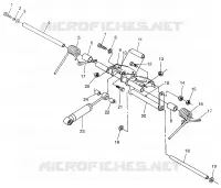 TRASERO ARM PAR WIDETRAK GT 0972061 and EUROPEAN WIDETRAK GT E972061 (4938173817B008)