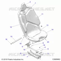 ASIENTO ASM.- Z22GAL92AG/AL/BG/BL (C2689862)