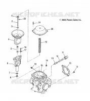 MOTOR, CARBURADOR, UPPER