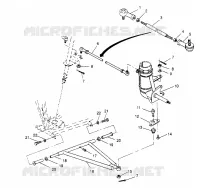Wishbones Front   TIRANTES DE DIRECCIÓN Trail Blazer W957221 (4930363036B007)