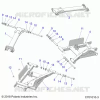 SUSPENSION TRASERA CONTROL ARMS