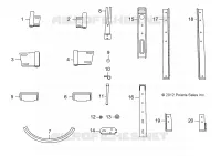 OPCIONES, 4 PASS HARD DOOR REPLACEMENT HARDWARE