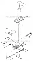 SELECTOR DEL TREN Sport 400L W97BA38C and Trail Blazer W97BA25C (4940124012C008)