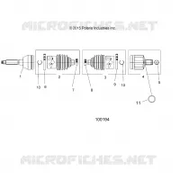 DRIVE TRAIN, TRANSMISION DELANTERA SHAFT