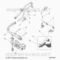 SISTEMA DE COMBUSTIBLE, RAIL, LINES AND THROTTLE BODY