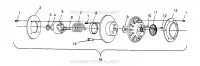 accionado de embrague XLT TOURING 0963357 and EUROPEAN XLT TOURING E963357 (4931923192C002)