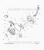 TREN, CLUTCH COVER AND DUCTING