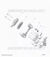 BRAKES, PINZA FRENO TRASEIRA