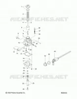 ENGINE, CARBURADOR AND CHOKE