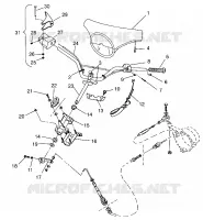 conjunto de dirección SL 650 B954058 (4930483048A013)