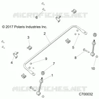 SUSPENSIÃ“N DELANTERA STABILIZER BAR