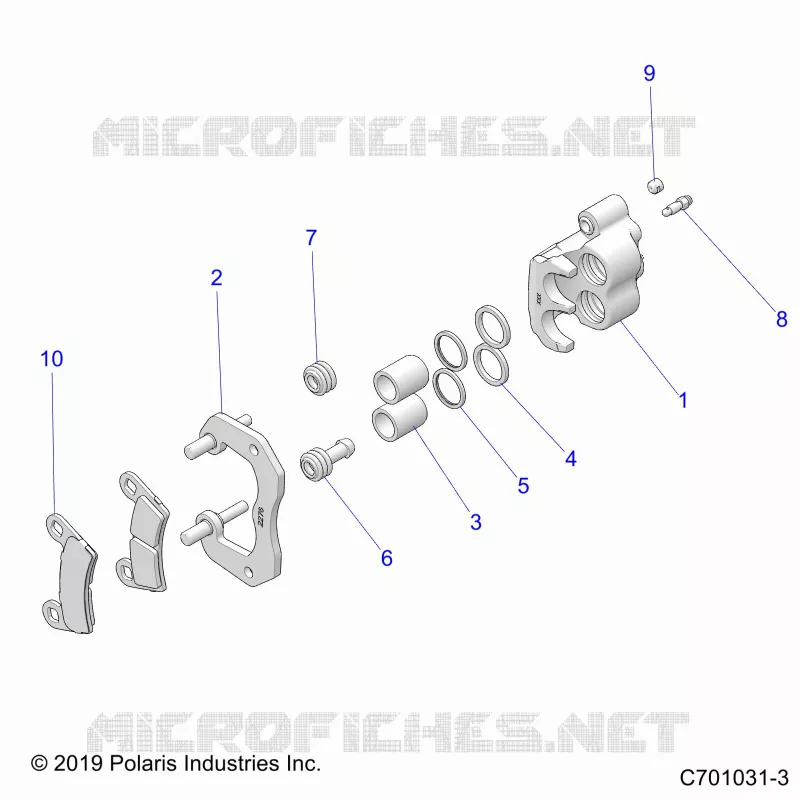 BRAKES, PINZA TRASERA