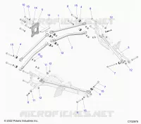 SUSPENSION TRASERA TRAILING ARMS MOUNTING
