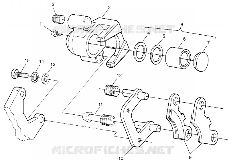 FRONT FRENO Trail Boss W968527 (4935883588B003)