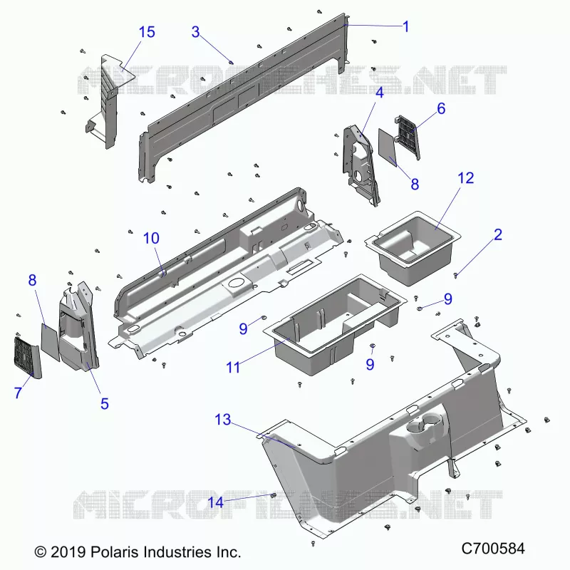 CARROCERÍA POSTERIOR CLOSEOFF, AND FENDERS
