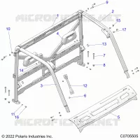 CHASSIS, CAB BASTIDOR