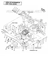 ENGINE AND SOPORTE ESCAPE (4911991199008A)