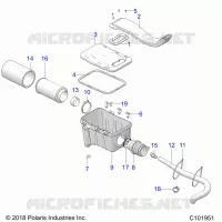 ENGINE, TOMA DE AIRE SYSTEM