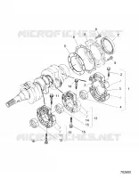 MOTOR, MAIN BEARING CASE