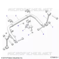 SUSPENSION, FRONT BARRA ESTABILIZADORA- G21GXJ99AJ/AZ/BJ/BZ (C701011-2)