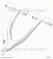 SUSPENSIÃ“N DELANTERA CONTROL ARM UPPER