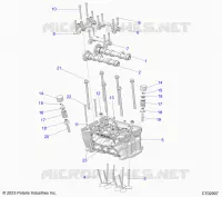 ENGINE, CULATA AND VALVES