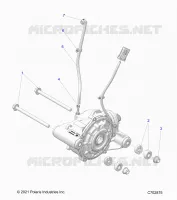 TREN, FRONT GEARCASE MOUNTING