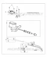 FRENO FRONTAL BRAKE LEVER AND MASTER CYLINDER