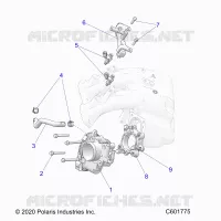SISTEMA DE COMBUSTIBLE, THROTTLE BODY/FUEL RAIL