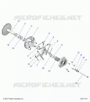 TREN, PRIMARY CLUTCH