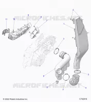 TREN, CLUTCH COVER DUCTING