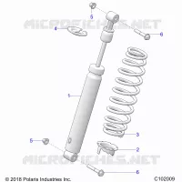 SUSPENSION, CHOQUE FRONTAL