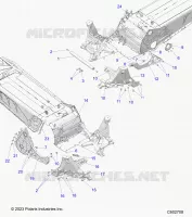 CHASIS, BULKHEAD ASM.