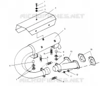 SISTEMA DE ESCAPE LITE GT 0953133 and  EUROPEAN LITE GT E953133 (4928922892B014)