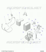 ELECTRICA, E.S. BATTERY/BOX AND CABLES