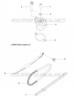 MOTOR, TENSIONER, CAM CADENA