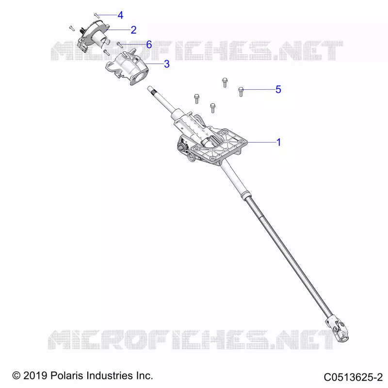STEERING, UPPER STEERING ASM.