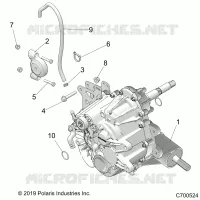 TREN, MAIN GEARCASE MOUNTING