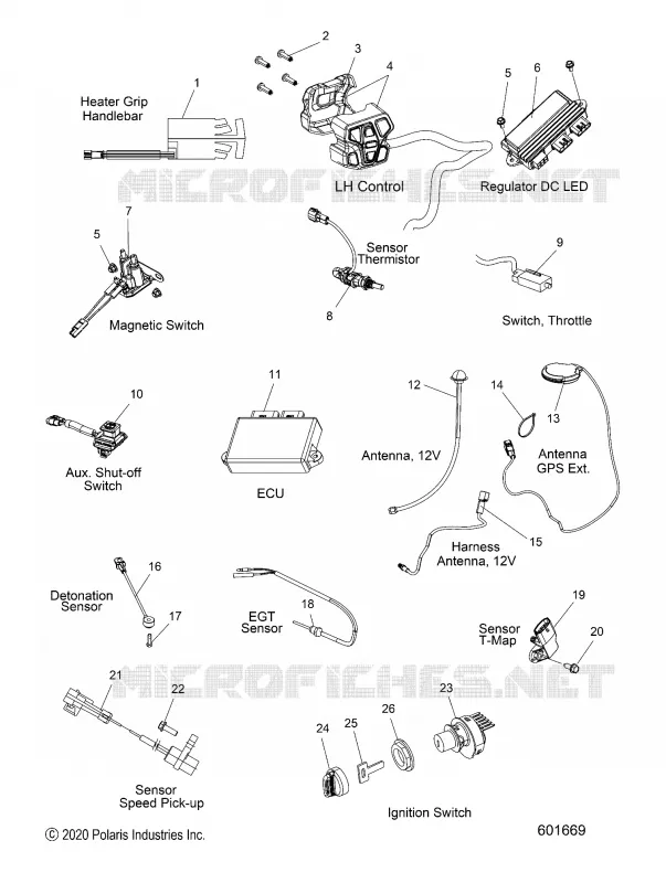ELECTRICA, SWITCHES, SENSORS AND COMPONENTS