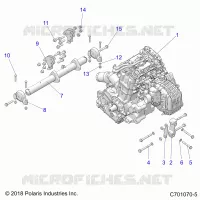 MOTOR, MOUNTING &amp; LONG BLOCK