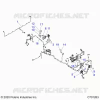 ELECTRICA, WIRE HARNESS COMPONENTS- R21RSH99AC/BC (C701263)