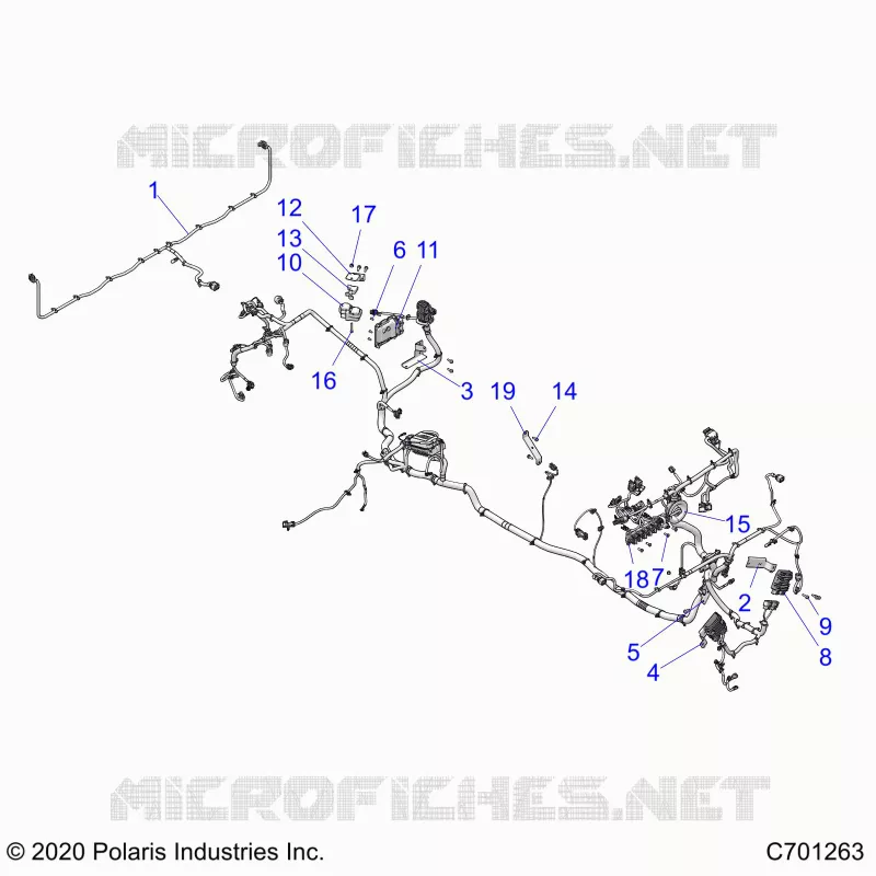 ELECTRICA, WIRE HARNESS COMPONENTS- R21RSH99AC/BC (C701263)