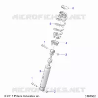 SUSPENSION TRASERA SHOCKS