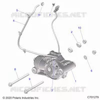 TREN, FRONT GEARCASE MOUNTING