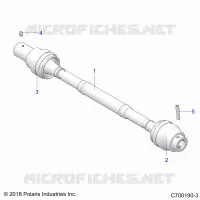 TREN, FRONT PROP SHAFT