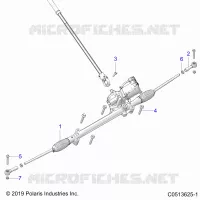 DIRECCION INFERIOR STEERING ASM.