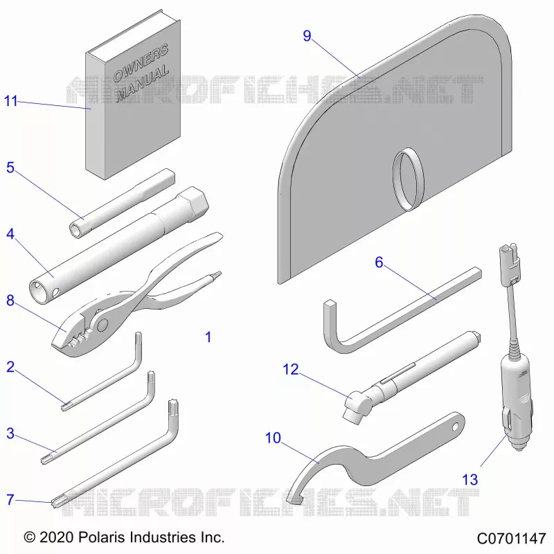 REFERENCE, EL MANUAL DEL PROPIETARIO AND TOOL KIT